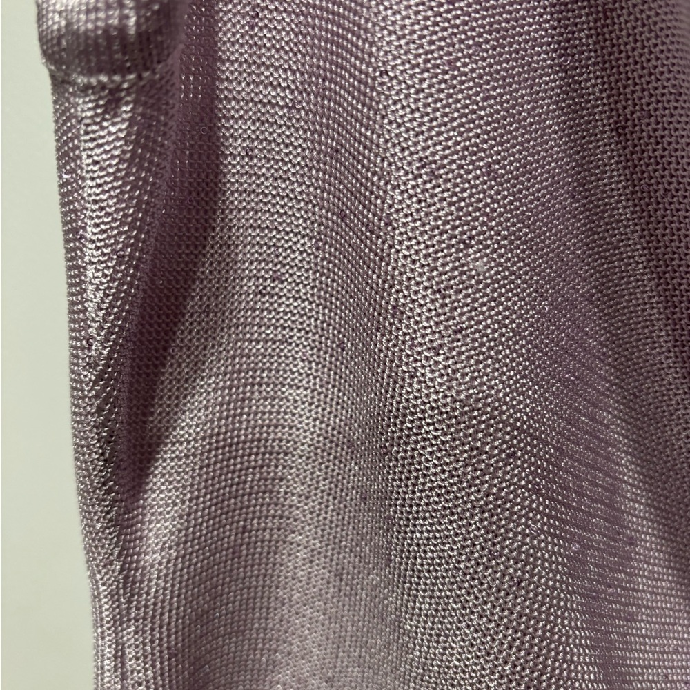 White House Black Market Light Purple Cowl Neck Blouse Excellent Condition - Picture 5 of 5